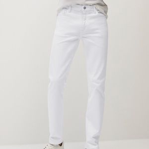 Slim fit white Jan jeans